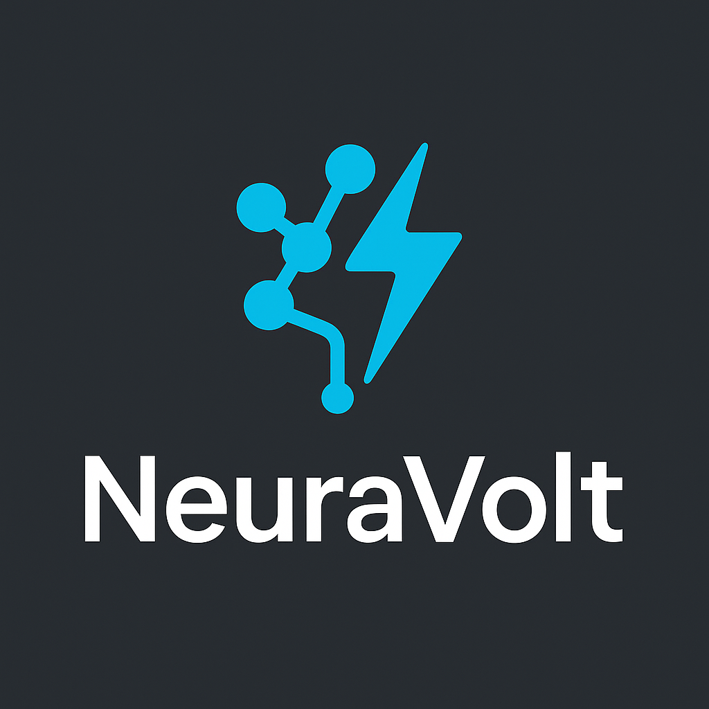NeuraVolt Icon Logo