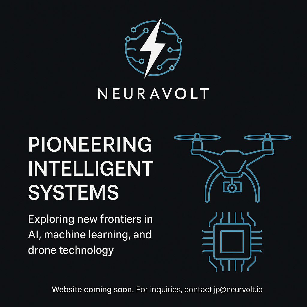 NeuraVolt Drone Illustration